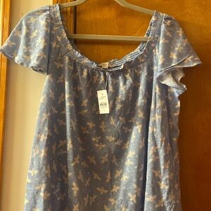 Never worn loft blouse